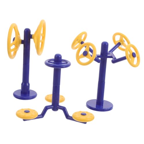 NOLITOY 1 Set Miniatur-trainingsgeräte: Mini-sportgeräte, Puppenhaus-taillendrehmaschine Für Kinder, Kleine Drehmaschine, Fitness-zubehör NOLITOY 1 Set Miniatur-trainingsgeräte: Mini-sportgeräte, Puppenhaus-taillendrehmaschine Für Kinder, Kleine Drehmaschine, Fitness-zubehör von NOLITOY