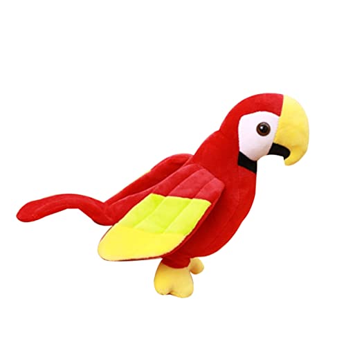 NOLITOY 1 Stück Buntes Papageienspielzeug Ara Vogel Papageienvögel Papagei-Statue Plüsch-vogelfigur Kuscheltier Ausgestopft Für Papagei Tierplüsch Gefüllter Papagei Stofftiere Rot NOLITOY 1 Stück Buntes Papageienspielzeug Ara Vogel Papageienvögel Papagei-Statue Plüsch-vogelfigur Kuscheltier Ausgestopft Für Papagei Tierplüsch Gefüllter Papagei Stofftiere Rot von NOLITOY