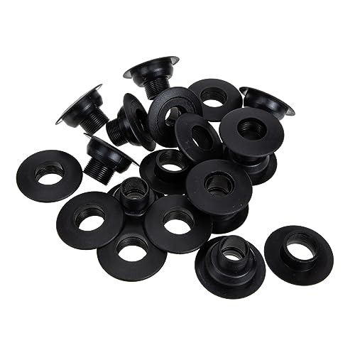 NOLITOY 10 Paare Zubehör Für Fußballmaschinen Desktop -zubehör Kickertisch Buchse Ersatz Stangenlager Für Kickertische Kickerbuchse Lagerteile Für Tischfußball Welle Party Plastik Black NOLITOY 10 Paare Zubehör Für Fußballmaschinen Desktop -zubehör Kickertisch Buchse Ersatz Stangenlager Für Kickertische Kickerbuchse Lagerteile Für Tischfußball Welle Party Plastik Black von NOLITOY