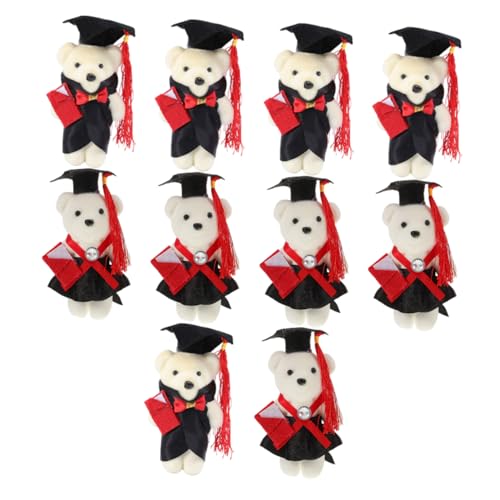 NOLITOY 10 Stück DIY Bouquet Material Abschlussbär 2025 Abschlussbären Blumenstrauß tragen entzückender Mini-Absolventenbär Abschlusspuppen Plüschtiere der Abschlusssaison Schaum Schwarz NOLITOY 10 Stück DIY Bouquet Material Abschlussbär 2025 Abschlussbären Blumenstrauß tragen entzückender Mini-Absolventenbär Abschlusspuppen Plüschtiere der Abschlusssaison Schaum Schwarz von NOLITOY