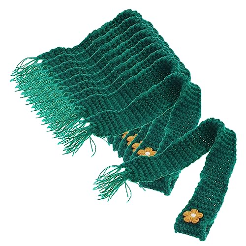 NOLITOY 10 Stück Mini Schal Weinflaschenschal Fell Babyschal Oberteil Aus Satin Puppenzubehör Partygeschenk Austauschbarer Puppenschal Fleece Halsdekor Schals Strickschal von NOLITOY
