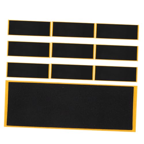 NOLITOY 10 Stück Teiliges Fingerboard Schaumstoff Griffband rutschfeste Flexible Antirutsch Tapes für Finger Skateboards Langlebige Einfache Anwendung Verbesserte Stabilität und Kontrolle NOLITOY 10 Stück Teiliges Fingerboard Schaumstoff Griffband rutschfeste Flexible Antirutsch Tapes für Finger Skateboards Langlebige Einfache Anwendung Verbesserte Stabilität und Kontrolle von NOLITOY