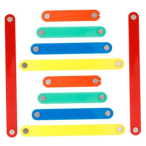 NOLITOY 10 Stück Teiliges Magnetisches Puzzle für Fördert Kreativität Logisches und Kognitive Fähigkeiten für Schule und Zuhause Bunte Formen für Spielerisches Lernen NOLITOY 10 Stück Teiliges Magnetisches Puzzle für Fördert Kreativität Logisches und Kognitive Fähigkeiten für Schule und Zuhause Bunte Formen für Spielerisches Lernen von NOLITOY