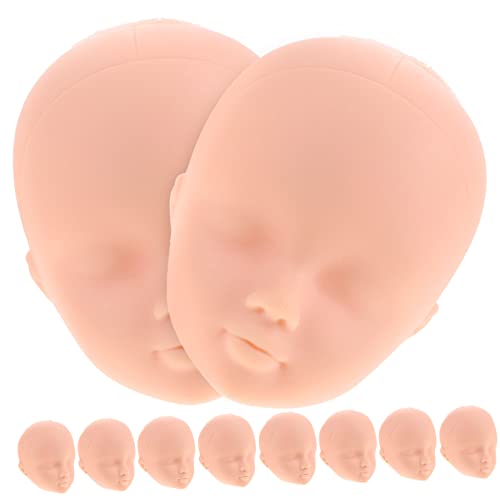 NOLITOY 10 Stück Teiliges Puppenköpfe für DIY Dekoration Kreative Bastelprojekte und Makeup Übungen Leicht Sicher für Puppenhaus Deko und Fotografie NOLITOY 10 Stück Teiliges Puppenköpfe für DIY Dekoration Kreative Bastelprojekte und Makeup Übungen Leicht Sicher für Puppenhaus Deko und Fotografie von NOLITOY