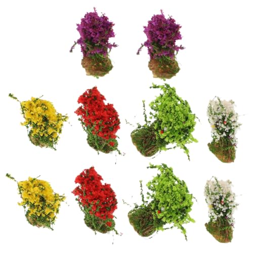 NOLITOY 10 Stück Teiliges Statische Blumenbüschel Grasbüschel für Modellbau Realistisches Gras Diorama Zubehör Vielseitig für Sandtisch Eisenbahnlandschaft Architektur und Miniaturgärten NOLITOY 10 Stück Teiliges Statische Blumenbüschel Grasbüschel für Modellbau Realistisches Gras Diorama Zubehör Vielseitig für Sandtisch Eisenbahnlandschaft Architektur und Miniaturgärten von NOLITOY