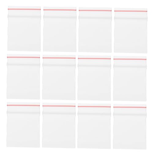 NOLITOY 100 Stück Mini Transparente Aufbewahrungsbeutel Wiederverschließbare Taschen für Puppenhaus Zubehör Mini Lagerbeutel aus Material für Kleine Gegenstände und Schmuck NOLITOY 100 Stück Mini Transparente Aufbewahrungsbeutel Wiederverschließbare Taschen für Puppenhaus Zubehör Mini Lagerbeutel aus Material für Kleine Gegenstände und Schmuck von NOLITOY