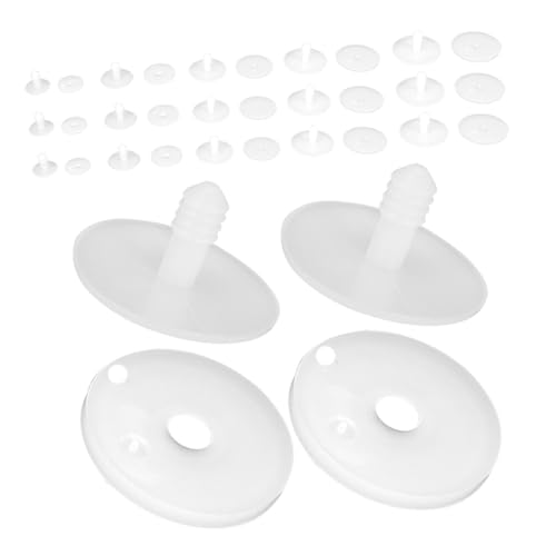 NOLITOY 100 Stück Puppenskelett Gelenke Kunststoff Gelenkverbinder Flexibel Robust für DIY Figurenbau Bewegliche Puppen Zubehör für Handgemachte Stofftiere NOLITOY 100 Stück Puppenskelett Gelenke Kunststoff Gelenkverbinder Flexibel Robust für DIY Figurenbau Bewegliche Puppen Zubehör für Handgemachte Stofftiere von NOLITOY