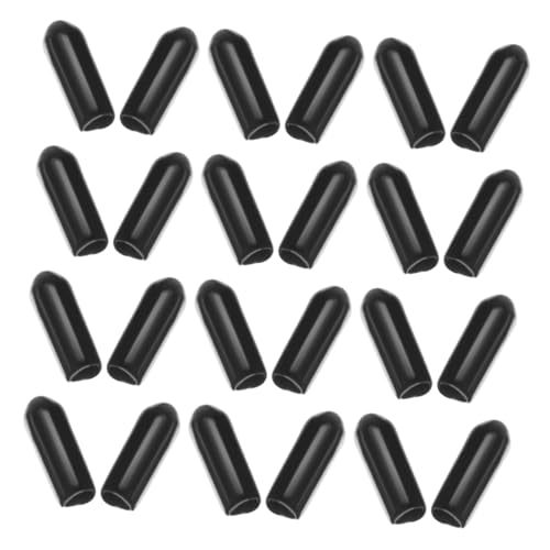 NOLITOY 100 Stück Stirnband Endkappen Schwarz Kunststoff Schutzkappen DIY Haarband Endabdeckung Ersatzteile für Haarreifen und Haarspangen Zubehör NOLITOY 100 Stück Stirnband Endkappen Schwarz Kunststoff Schutzkappen DIY Haarband Endabdeckung Ersatzteile für Haarreifen und Haarspangen Zubehör von NOLITOY