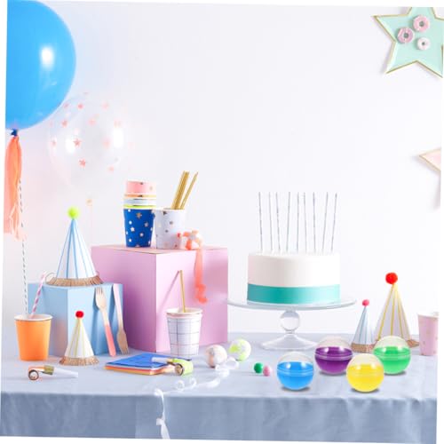 NOLITOY 100 Stück Transparente Runde Kunststoffkapseln Befüllbare Vending Machine Bälle Wiederverwendbare Candy Box Vielseitige Geschenkverpackung für Ostern Party und Basteln NOLITOY 100 Stück Transparente Runde Kunststoffkapseln Befüllbare Vending Machine Bälle Wiederverwendbare Candy Box Vielseitige Geschenkverpackung für Ostern Party und Basteln von NOLITOY