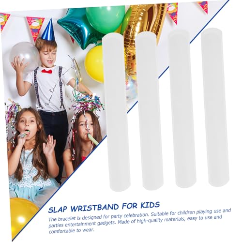 NOLITOY 100 Stück Weiße Slap Armbänder zum Bemalen Kreative DIY Schnapparmbänder Leichte Bequeme Partygeschenke für Mädchen Jungen als Mitgebsel für Kindergeburtstag und Schulaktivitäten NOLITOY 100 Stück Weiße Slap Armbänder zum Bemalen Kreative DIY Schnapparmbänder Leichte Bequeme Partygeschenke für Mädchen Jungen als Mitgebsel für Kindergeburtstag und Schulaktivitäten von NOLITOY