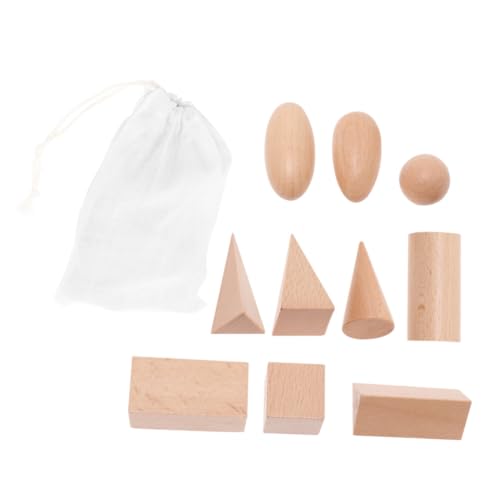 NOLITOY 11 Stück Teiliges Montessori Holz Set mit Formen Sicher Geschliffene Blöcke für Vorschule Lernspielzeug Kreativität Logischem Denken und Mathematischem Verständnis Tragetasche NOLITOY 11 Stück Teiliges Montessori Holz Set mit Formen Sicher Geschliffene Blöcke für Vorschule Lernspielzeug Kreativität Logischem Denken und Mathematischem Verständnis Tragetasche von NOLITOY