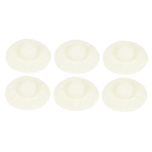 NOLITOY 12 Stück Mini Puppenhüte aus Papier und Stoff Breiter Rand DIY Bastelmaterial für Puppen und Bären Geeignet für Handgemachte Dekoration und Kinderbastelprojekte NOLITOY 12 Stück Mini Puppenhüte aus Papier und Stoff Breiter Rand DIY Bastelmaterial für Puppen und Bären Geeignet für Handgemachte Dekoration und Kinderbastelprojekte von NOLITOY