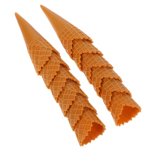 NOLITOY 12 Stück Simulierter Eisbodenhalter Miniatur Realistisch Zapfen Künstlich Eiscreme Party Deko Puppenhauslieferungen Haarspange Selber Machen Charme PVC Brown NOLITOY 12 Stück Simulierter Eisbodenhalter Miniatur Realistisch Zapfen Künstlich Eiscreme Party Deko Puppenhauslieferungen Haarspange Selber Machen Charme PVC Brown von NOLITOY