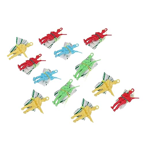 NOLITOY 12 Stück Teiliges Fallschirmspielzeug für Kleine Fallschirme zum Werfen Outdoor Parachute Fliegende Soldaten für Kreatives und Gemeinsame Freizeitaktivitäten NOLITOY 12 Stück Teiliges Fallschirmspielzeug für Kleine Fallschirme zum Werfen Outdoor Parachute Fliegende Soldaten für Kreatives und Gemeinsame Freizeitaktivitäten von NOLITOY