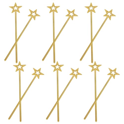 NOLITOY 12 Stück Teiliges Glitzerstern-zauberstäbe für Leichte Engel Feen-kostümrequisiten für Geburtstag Halloween Weihnachten Vielseitig für Indoor Outdoor-spielspaß NOLITOY 12 Stück Teiliges Glitzerstern-zauberstäbe für Leichte Engel Feen-kostümrequisiten für Geburtstag Halloween Weihnachten Vielseitig für Indoor Outdoor-spielspaß von NOLITOY