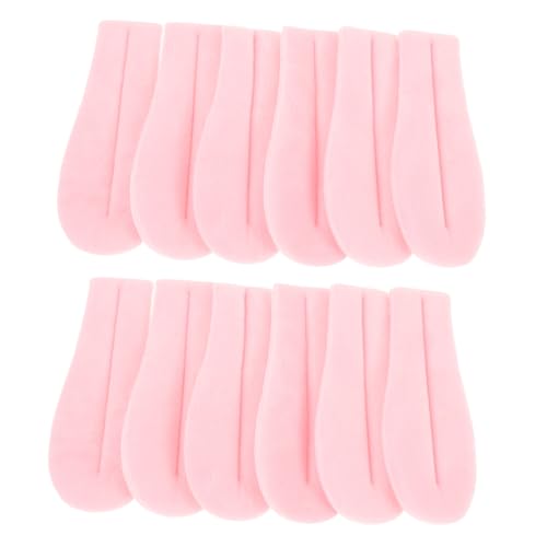 NOLITOY 12 Stück Teiliges Set aus Kleinen Stoffzungen für DIY Puppen Realistische Zungenaccessoires Bunten Farben für Einzigartige Puppenprojekte Sicher für Langlebig von NOLITOY