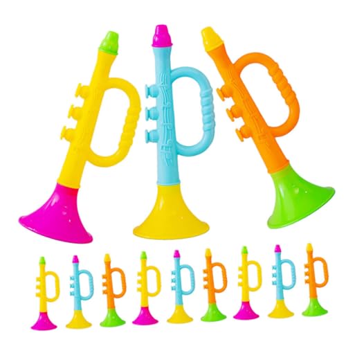 NOLITOY 12 Stück simuliertes Musikinstrument- Musikalisches tragbares Hornspielzeug Fußball-Geräuschmacher- Fußballspielzubehör für Fans Plastik NOLITOY 12 Stück simuliertes Musikinstrument- Musikalisches tragbares Hornspielzeug Fußball-Geräuschmacher- Fußballspielzubehör für Fans Plastik von NOLITOY