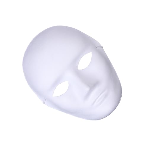 NOLITOY 15 Stück handbemalte Maske handgemaltes Gesicht Halloween -Party Halloween voll Tanz-Cosplay Halloween Kostümmaske karneval maske faschingsmasken gruselige halloween masken Weiß von NOLITOY