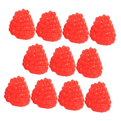 NOLITOY 16 Stück Simuliertes Erdbeermodell Easy putz Tischdekoration tischdeko esstisch gefälschtes Obst und Schüssel Fälschung Fruchtmodelle Zeigen künstliche Himbeere PVC NOLITOY 16 Stück Simuliertes Erdbeermodell Easy putz Tischdekoration tischdeko esstisch gefälschtes Obst und Schüssel Fälschung Fruchtmodelle Zeigen künstliche Himbeere PVC von NOLITOY