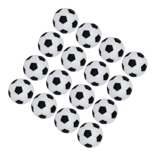 NOLITOY 16 Stück Teiliges Mini Foosball Ersatzbälle HIPS Tischfußball Zubehör für Drinnen Langlebig Leicht zu Reinigen Fördert Reaktionsgeschwindigkeit und Teamspaß von NOLITOY