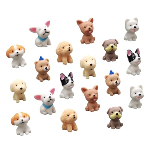 NOLITOY 18 Stück Cartoon Welpen Figuren Realistische Tiermodelle zur Dekoration für Zuhause Büro und Kinderzimmer für Kreative Deko Elemente NOLITOY 18 Stück Cartoon Welpen Figuren Realistische Tiermodelle zur Dekoration für Zuhause Büro und Kinderzimmer für Kreative Deko Elemente von NOLITOY