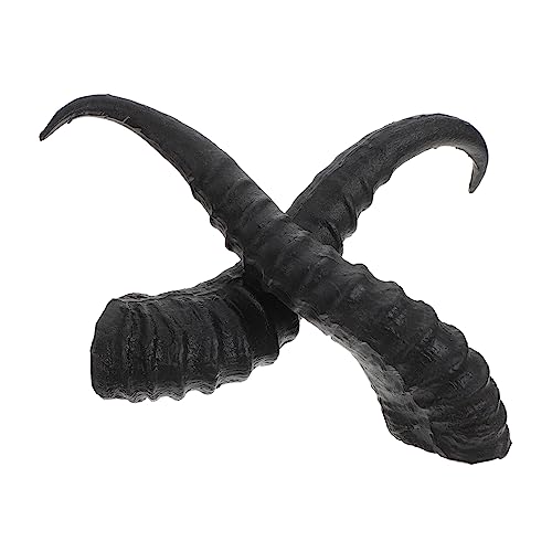 NOLITOY 1Paar DIY Künstliche Schafgeweihen Kostüm Stirnband für Halloween Cosplay Party Handwerkskunst Langlebig Sicher Zubehör für Kreative Haaraccessoires NOLITOY 1Paar DIY Künstliche Schafgeweihen Kostüm Stirnband für Halloween Cosplay Party Handwerkskunst Langlebig Sicher Zubehör für Kreative Haaraccessoires von NOLITOY