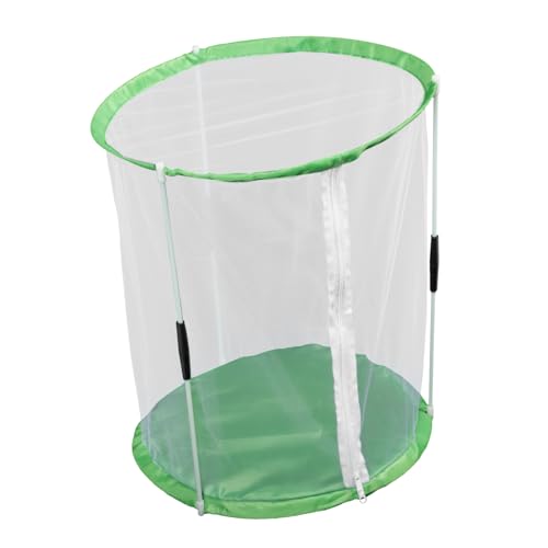 NOLITOY 1Stück Insektenkäfig für Schmetterlinge Transparenter Beobachtungskäfig mit Premium Netz für Experimentieren und Naturbeobachtungen für Außenbereich NOLITOY 1Stück Insektenkäfig für Schmetterlinge Transparenter Beobachtungskäfig mit Premium Netz für Experimentieren und Naturbeobachtungen für Außenbereich von NOLITOY