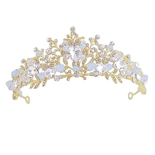 NOLITOY 1stk Prinzessinnenkrone Für Braut- Krone Der Göttin Funkeln Gold Nieten Bands Haarband Haarzubehör Elegante Kopfbedeckung Haarschmuck Für Haarreferenz Legierung Weiß NOLITOY 1stk Prinzessinnenkrone Für Braut- Krone Der Göttin Funkeln Gold Nieten Bands Haarband Haarzubehör Elegante Kopfbedeckung Haarschmuck Für Haarreferenz Legierung Weiß von NOLITOY