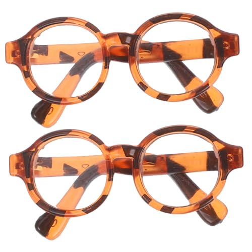 NOLITOY 2 Paare Mini Puppen-Sonnenbrillen Modisch Kreative Eyewear Accessoires DIY Puppenbrille Stylisch für Bjd Puppenkostüm NOLITOY 2 Paare Mini Puppen-Sonnenbrillen Modisch Kreative Eyewear Accessoires DIY Puppenbrille Stylisch für Bjd Puppenkostüm von NOLITOY