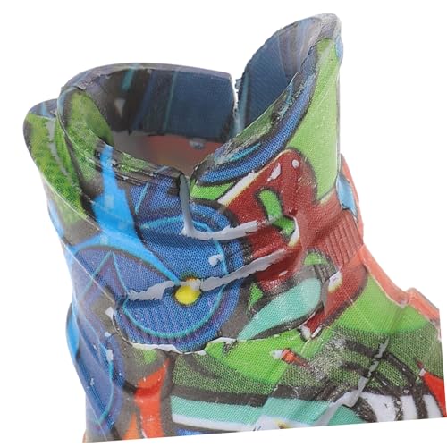 NOLITOY 2 Paare Realistische Mini Finger Rollschuhe Lustige Freizeit Tischspielzeuge Robustes Kunststoffmaterial Handliches Fingerspielzeug für Erwachsene von NOLITOY
