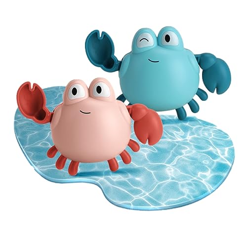 NOLITOY 2 STÜCK Teiliges Badespielzeug Krabbe Aufziehbar Badewannenspielzeug Für Kleinkinder Sicher Spaß Bad Zubehör Zufällige Farbe Zufällige Farbe NOLITOY 2 STÜCK Teiliges Badespielzeug Krabbe Aufziehbar Badewannenspielzeug Für Kleinkinder Sicher Spaß Bad Zubehör Zufällige Farbe Zufällige Farbe von NOLITOY