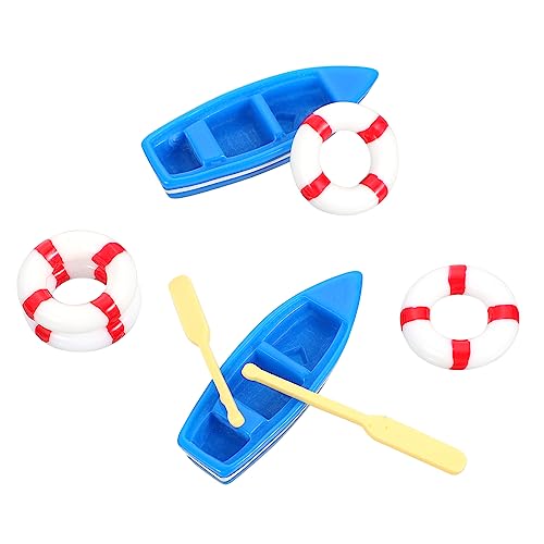 NOLITOY 2 Sätze Marine dekorative Ornamente Mini -Strandszene Ästhetik der Strandraumdekoration Mini-Puppenhaus-Bausatz altes Puppenhaus Miniatur Miniboote für das Handwerk Plastik Blau NOLITOY 2 Sätze Marine dekorative Ornamente Mini -Strandszene Ästhetik der Strandraumdekoration Mini-Puppenhaus-Bausatz altes Puppenhaus Miniatur Miniboote für das Handwerk Plastik Blau von NOLITOY
