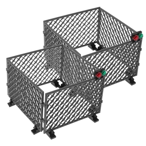 NOLITOY 2 Sätze Militärisches Schutznetz Spielset DIY Bausatz Robustes Kunststoff Zaun Modell Zubehör Kreatives Szene Geschenk für Jungen Mädchen NOLITOY 2 Sätze Militärisches Schutznetz Spielset DIY Bausatz Robustes Kunststoff Zaun Modell Zubehör Kreatives Szene Geschenk für Jungen Mädchen von NOLITOY