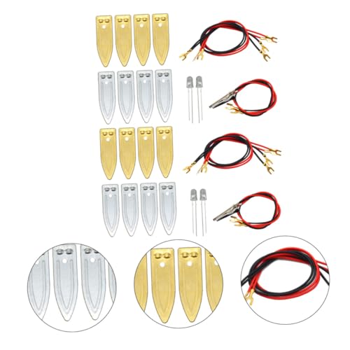 NOLITOY 2 Sätze Obstbatterie Experimentiermaterialien und Kupferstreifen DIY Fruchtstromerzeugung Langlebige Metallplatten für Naturwissenschaftlichen Laborunterricht NOLITOY 2 Sätze Obstbatterie Experimentiermaterialien und Kupferstreifen DIY Fruchtstromerzeugung Langlebige Metallplatten für Naturwissenschaftlichen Laborunterricht von NOLITOY