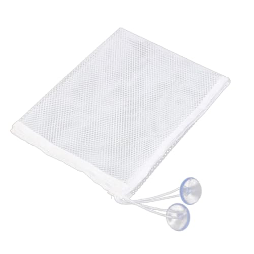NOLITOY 2 Stück Badewannenspielzeug Aufbewahrungsnetz mit Saugnapf Badespielzeug Organizer Weißes Mesh Netzbeutel Platzsparend Wasserabfließend Langlebig für Badezimmer NOLITOY 2 Stück Badewannenspielzeug Aufbewahrungsnetz mit Saugnapf Badespielzeug Organizer Weißes Mesh Netzbeutel Platzsparend Wasserabfließend Langlebig für Badezimmer von NOLITOY
