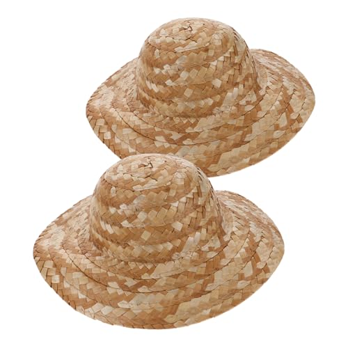 NOLITOY 2 Stück DIY Strohhüte zum Bemalen Leichte Bastel caps aus Stroh für Mädchen Blanke Hüte für Sommerparty Strand und Kreative Handarbeit NOLITOY 2 Stück DIY Strohhüte zum Bemalen Leichte Bastel caps aus Stroh für Mädchen Blanke Hüte für Sommerparty Strand und Kreative Handarbeit von NOLITOY