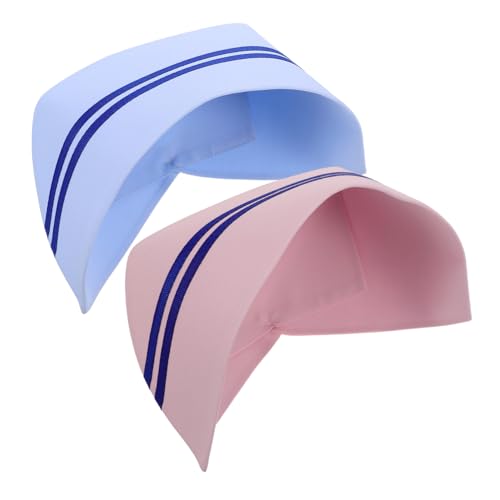 NOLITOY 2 Stück Damen Krankenschwesterhut Atmungsaktiv Komfortabel Stilvoll Für Ärzte und Pflegepersonal Krankenhauskostüm Halloween Cosplay Karneval NOLITOY 2 Stück Damen Krankenschwesterhut Atmungsaktiv Komfortabel Stilvoll Für Ärzte und Pflegepersonal Krankenhauskostüm Halloween Cosplay Karneval von NOLITOY