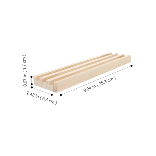 NOLITOY 2 Stück Domino Halter aus Robustem Holz mit Rutschfestem Design Multifunktionale Spieltabletts für Domino Mahjong Steine Stabiler Organizer für Komplexe Brettspielstrategien NOLITOY 2 Stück Domino Halter aus Robustem Holz mit Rutschfestem Design Multifunktionale Spieltabletts für Domino Mahjong Steine Stabiler Organizer für Komplexe Brettspielstrategien von NOLITOY
