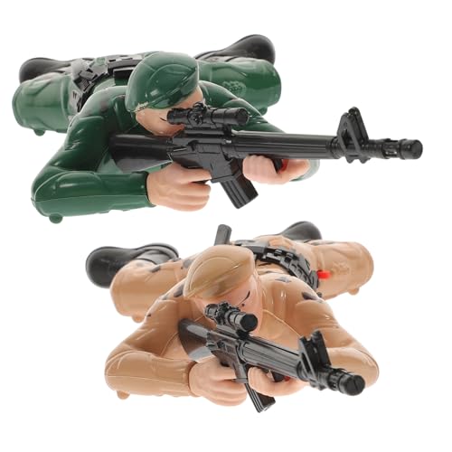 NOLITOY 2 Stück Elektrische Krabbel Soldaten mit Licht und Sound Kinderfiguren zum Militärspielzeug für Jungen für Kinderzimmer Dekoration und Partys NOLITOY 2 Stück Elektrische Krabbel Soldaten mit Licht und Sound Kinderfiguren zum Militärspielzeug für Jungen für Kinderzimmer Dekoration und Partys von NOLITOY