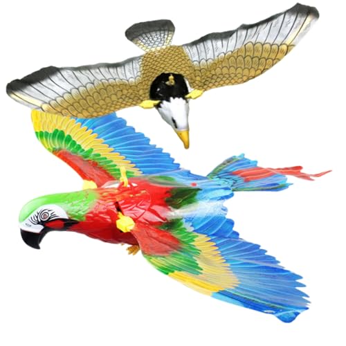 NOLITOY 2 Stück Elektrisches Fliegendes Adler mit Musik und Lichteffekt Sicher und Glatt Accessoire für Gemeinsames und für Jungen und Mädchen NOLITOY 2 Stück Elektrisches Fliegendes Adler mit Musik und Lichteffekt Sicher und Glatt Accessoire für Gemeinsames und für Jungen und Mädchen von NOLITOY