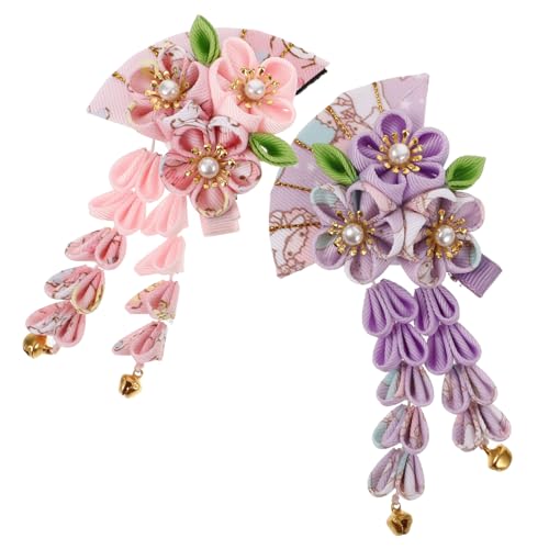 NOLITOY 2 Stück Japanische Haarklammern mit Blumenfächer und Tasseln Elegante Haarschmuck für Dickes Haar Raffinierte Haarnadeln im Vintage Stil für Damen Traditionelle Japanische NOLITOY 2 Stück Japanische Haarklammern mit Blumenfächer und Tasseln Elegante Haarschmuck für Dickes Haar Raffinierte Haarnadeln im Vintage Stil für Damen Traditionelle Japanische von NOLITOY