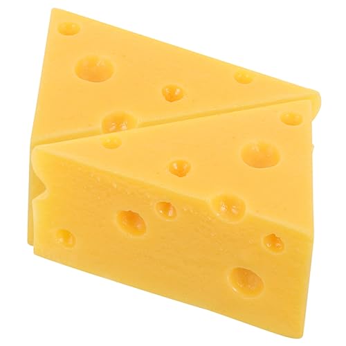 NOLITOY 2 Stück Käsemodell Realistisches Käse-Modell Simulationskäse Kunstkäse Dekorationen Käsedekoration Dekorativ Käseschmuck Simulierter Käse Miniatur-küchenkäse Harz Gelb NOLITOY 2 Stück Käsemodell Realistisches Käse-Modell Simulationskäse Kunstkäse Dekorationen Käsedekoration Dekorativ Käseschmuck Simulierter Käse Miniatur-küchenkäse Harz Gelb von NOLITOY