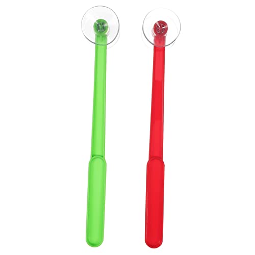 NOLITOY 2 Stück Partyhammer Doppelseitiger Saugscheibenhammer Party-jubelspielzeug Bestrafendes Mini-Hammer Saugscheibenspielzeug Prop-Hammer Partygeschenk Plastik von NOLITOY