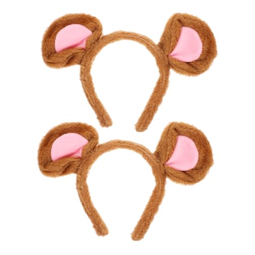 NOLITOY 2 Stück Plüsch Mouse Ears Haarreif Realistische Mausohren Stirnband für Karneval Halloween Kostüm Tier Headwear Lustige Cosplay Accessoires für Party Geburtstagsfeier und Alltag NOLITOY 2 Stück Plüsch Mouse Ears Haarreif Realistische Mausohren Stirnband für Karneval Halloween Kostüm Tier Headwear Lustige Cosplay Accessoires für Party Geburtstagsfeier und Alltag von NOLITOY