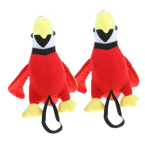 NOLITOY 2 Stück Schulterpapierpuppe Piraten-Papageien- Cosplay Party Kind gefüllter Papagei für die Schulter Kostüm künstliches Vogelmodell ausgestopftes Papageienmodell Plüsch rot NOLITOY 2 Stück Schulterpapierpuppe Piraten-Papageien- Cosplay Party Kind gefüllter Papagei für die Schulter Kostüm künstliches Vogelmodell ausgestopftes Papageienmodell Plüsch rot von NOLITOY
