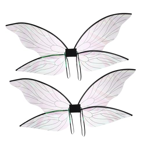NOLITOY 2 Stück Schwarze Cicada Flügel Leichtes Langlebiges Material Komfortables Tragegefühl Cosplay Kostüm Party Karneval für Mädchen NOLITOY 2 Stück Schwarze Cicada Flügel Leichtes Langlebiges Material Komfortables Tragegefühl Cosplay Kostüm Party Karneval für Mädchen von NOLITOY