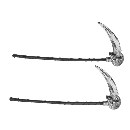 NOLITOY 2 Stück Teiliges Grim Reaper Kostümzubehör aus Robustem Kunststoff Abnehmbar und Platzsparend für Halloween Partys Cosplay und Gruselige Mottopartys NOLITOY 2 Stück Teiliges Grim Reaper Kostümzubehör aus Robustem Kunststoff Abnehmbar und Platzsparend für Halloween Partys Cosplay und Gruselige Mottopartys von NOLITOY