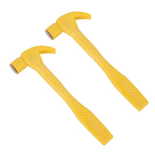 NOLITOY 2 Stück Teiliges Mini Hämmer für Bunter Sicherer Hammer zum Fördert Feinmotorik Hand Auge Koordination Leicht Tragbar als für Jungen und Mädchen NOLITOY 2 Stück Teiliges Mini Hämmer für Bunter Sicherer Hammer zum Fördert Feinmotorik Hand Auge Koordination Leicht Tragbar als für Jungen und Mädchen von NOLITOY