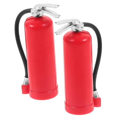 NOLITOY 2 Stück Teiliges Miniatur Feuerlöscher Dekoratives Rc Auto Zubehör Maßstab Realistische Oberfläche Stabile Form für Mini Haus und Truck Verschönerung NOLITOY 2 Stück Teiliges Miniatur Feuerlöscher Dekoratives Rc Auto Zubehör Maßstab Realistische Oberfläche Stabile Form für Mini Haus und Truck Verschönerung von NOLITOY