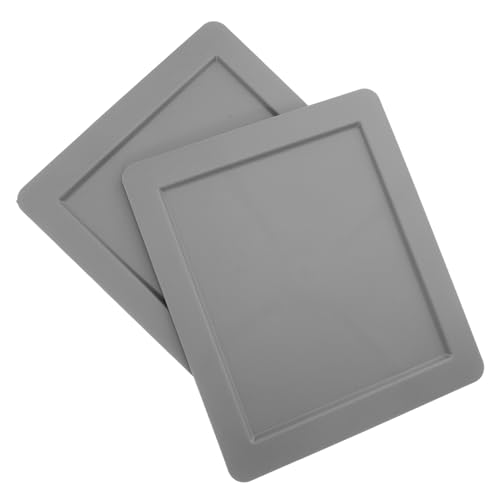 NOLITOY 2 Stück Teiliges Pretend Baking Pan Küchenzubehör Realistische Backbleche für Kreatives Kochspiel und Rollenspiel Tragbar und Detailgetreu für Kleinkinder von NOLITOY